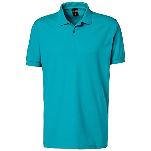 EXNER Herren Polo-Shirt für Medizin, Gastro, Freizeit, Sport, Golf, Farbe Teal, Größe M von EXNER