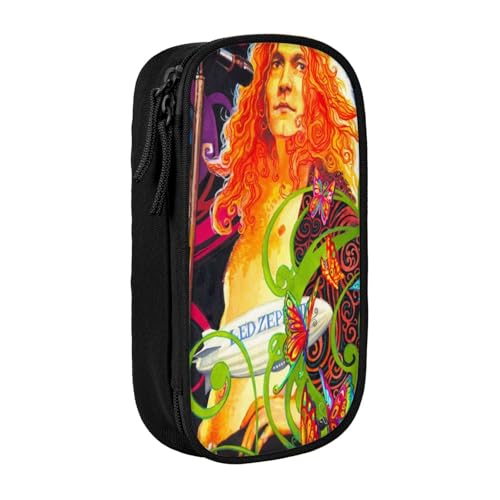EYTFYZGL Led Zeppelin Federmäppchen mit Magnetverschluss, Schnellzugriff-Design für Stifte, Haftnotizen, Büroklammern, mehrfarbig, Europäischer und amerikanischer Stil, Retro, modern EYTFYZGL Led Zeppelin Federmäppchen mit Magnetverschluss, Schnellzugriff-Design für Stifte, Haftnotizen, Büroklammern, mehrfarbig, Europäischer und amerikanischer Stil, Retro, modern von EYTFYZGL