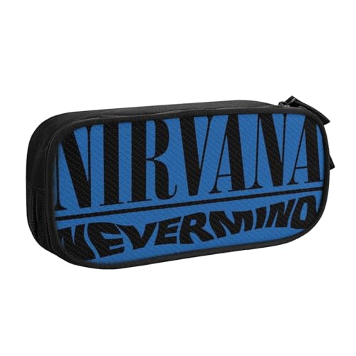 EYTFYZGL Nirvana Federmäppchen für Studenten, mehrlagiges Reißverschluss-Design, passend für Notizbücher, Stifte, Taschenrechner, mehrfarbig, Europäischer und amerikanischer Stil, Retro, modern EYTFYZGL Nirvana Federmäppchen für Studenten, mehrlagiges Reißverschluss-Design, passend für Notizbücher, Stifte, Taschenrechner, mehrfarbig, Europäischer und amerikanischer Stil, Retro, modern von EYTFYZGL