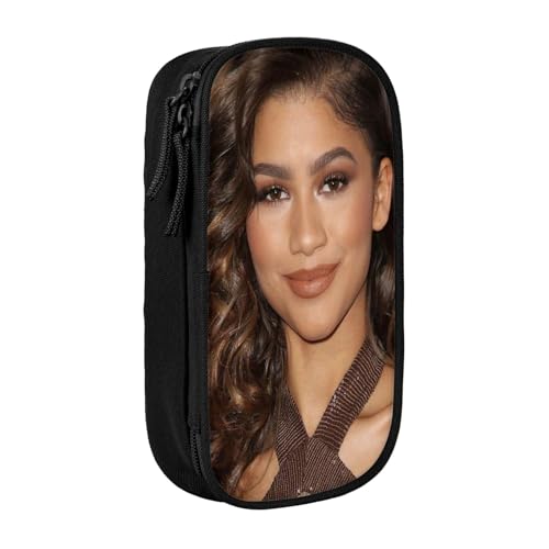 EYTFYZGL Zendaya Coleman Federmäppchen mit Magnetverschluss Schnellzugriff Design für Stifte, Haftnotizen, Büroklammern, mehrfarbig, Europäischer und amerikanischer Stil, Retro, modern EYTFYZGL Zendaya Coleman Federmäppchen mit Magnetverschluss Schnellzugriff Design für Stifte, Haftnotizen, Büroklammern, mehrfarbig, Europäischer und amerikanischer Stil, Retro, modern von EYTFYZGL