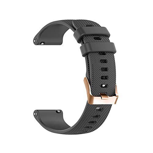 EZZON 20 mm Uhrenarmband für Garmin Forerunner 245 245M 645 Vivoactive 3 venu sq Silikon-Armband für Vivomove HR 3t 3 Armband, For Approach S40, Achat von EZZON