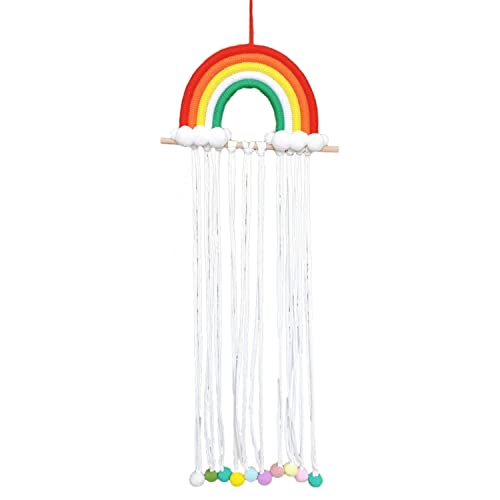 Regenbogen-Quasten, Haarschleifen, Halter, hängende Baby-Haar-Accessoires, Aufbewahrung, Kopfband-Halter, Haarspangen, Organizer, Regenbogen-Haarnadeln, Aufhänger, Wandbehang, Regenbogen-Dekoration Regenbogen-Quasten, Haarschleifen, Halter, hängende Baby-Haar-Accessoires, Aufbewahrung, Kopfband-Halter, Haarspangen, Organizer, Regenbogen-Haarnadeln, Aufhänger, Wandbehang, Regenbogen-Dekoration von Easnea