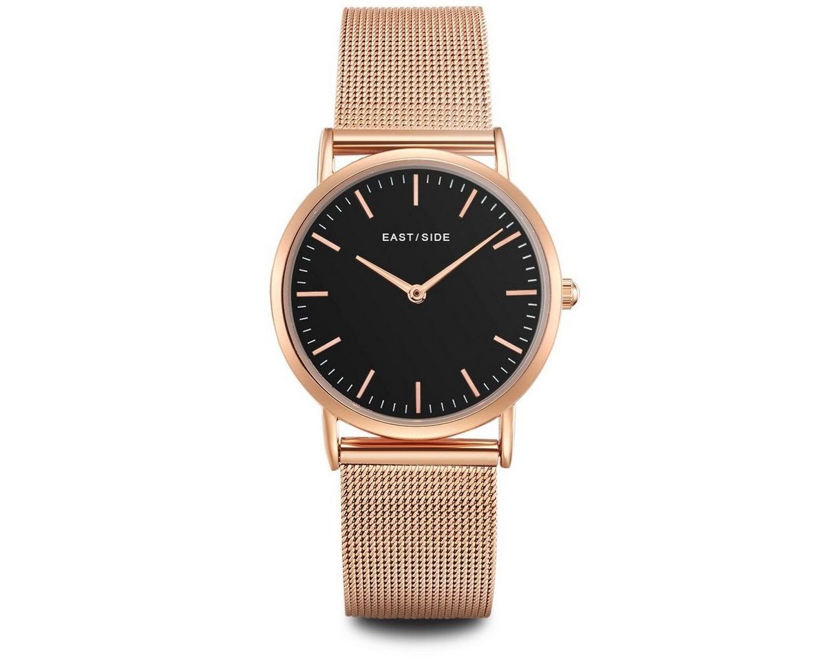 Eastside Quarzuhr Cassina roségold, mit Edelstahl-Armband von Eastside