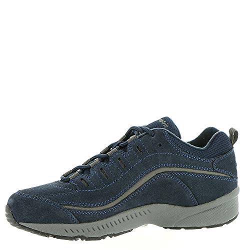 Easy Spirit Damen Romy Sneaker, Marineblau (Veloursleder), 38.5 EU Weit von Easy Spirit