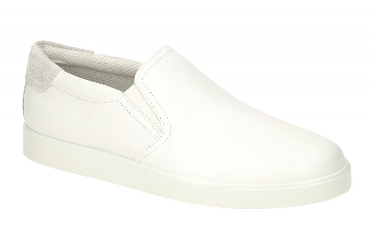 Ecco STREET LITE 52141450236 offwhite - sportliche Slipper f?r Herren von Ecco