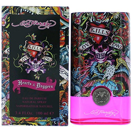 Christian Audigier Ed Hardy Hearts & Daggers for Her Eau de Parfum, Spray, 100 ml von Ed Hardy