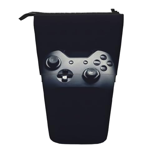 EdWal Gaming-Controller-Muster, Aufstellbar, Teleskop-Federmäppchen, niedliches Federmäppchen, Schreibwaren, Stifteetui, Kosmetiktasche, Schwarz , Einheitsgröße, Taschen-Organizer EdWal Gaming-Controller-Muster, Aufstellbar, Teleskop-Federmäppchen, niedliches Federmäppchen, Schreibwaren, Stifteetui, Kosmetiktasche, Schwarz , Einheitsgröße, Taschen-Organizer von EdWal