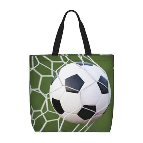 EdWal Tragetasche mit blauem Ring, Oktopus-Druck, für Damen, Schultertaschen, große Einkaufstasche, für Arbeit, Reisen, Einkaufen, Fußballball, Einheitsgröße von EdWal