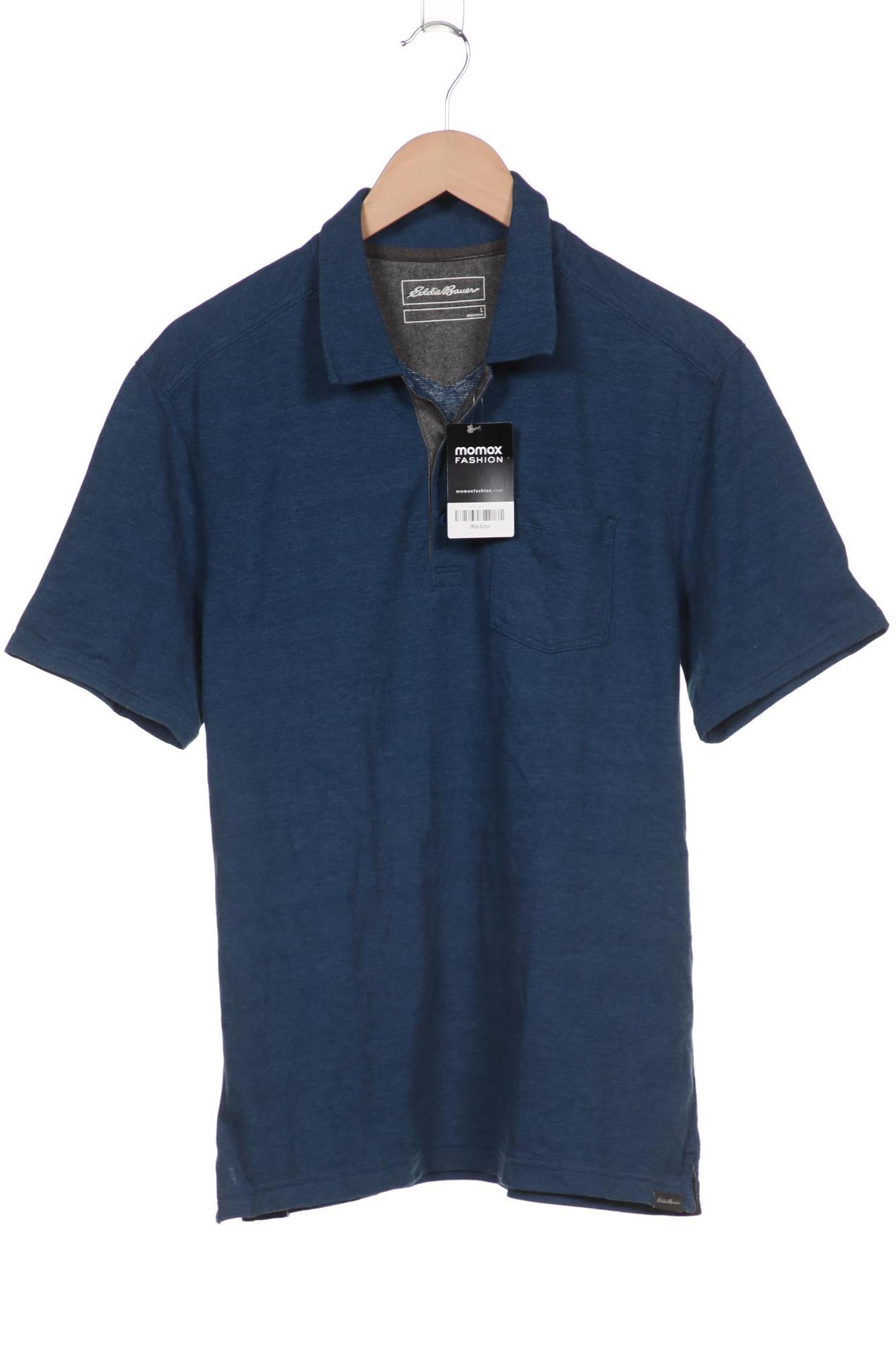 Eddie Bauer Herren Poloshirt, blau, Gr. 52 von Eddie Bauer