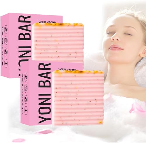 Premium Yoni Bar Soap,Yoni Bar Soap for Women,Yoni Soap Bar, Yoni Bar Soap for Women Ph Balance,Yoni Bar Soap and Oil,Natural Ingredients,Take Care of Your Health,Vaginal Feminine Wash (2 Pcs) von Eeiiey