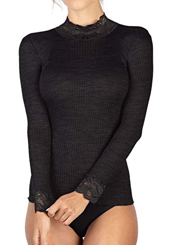 Egi Damen Pullover, Schwarz Small/Medium von EGI