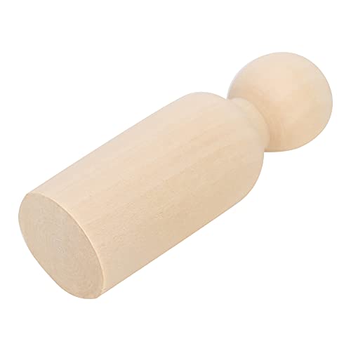 Egujiwa 10 Stück 75 Mm Männliche DIY Malerei Puppen aus Holz Kinder Malerei Figur Spielzeug Handwerk von Egujiwa