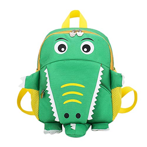 Eighosee Baby Walking Sicherheitsrucksack Anti-Verlust-Mini-Tasche Kleinkind Kind Gurt Rucksack mit Sicherheitsleine (grün), grün, Einheitsgröße von Eighosee