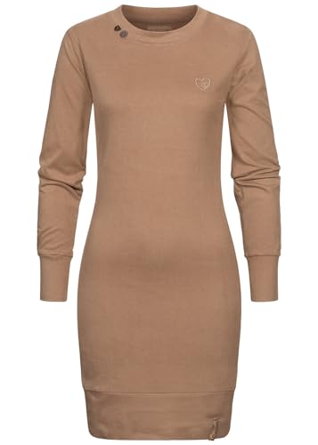 Eight 2 Nine Damen Kleid Longsleeve Dress mit Knopf-Details am Kragen von Eight 2 Nine