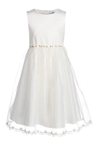 Eisend Mädchen Kommunionkleid Kleid, Beige (Ecru 11), 104 von Eisend