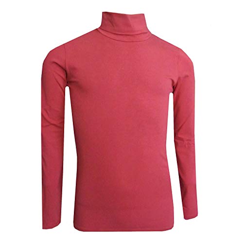 Eisend - Mädchen Rolli Langarmshirt mit Rollkragen, rot – 783120-54m, Größe 158 von Eisend