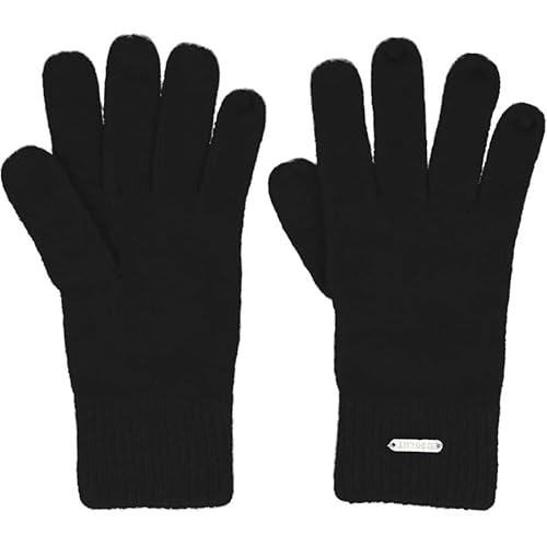 Eisglut Damen Undinel Glove Fleece Winter-Handschuhe, schwarz, M/L (Umfang 20,5-22,0cm / 7,5-8,0 inch) von Eisglut