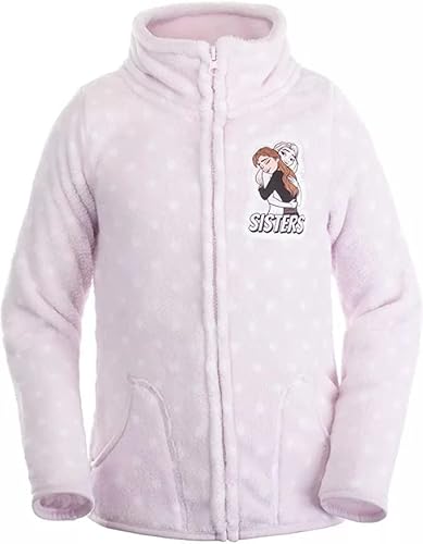 Eiskönigin Disney Frozen Mädchen Kinder Fleecejacke Kuscheljacke 98/104 von Eiskönigin