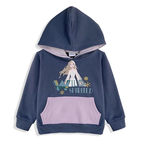 Eiskönigin Hoody Anna und ELSA Kapuzenpullover Hoodie Pullover mit Kapuze (104, Blau) von Eiskönigin