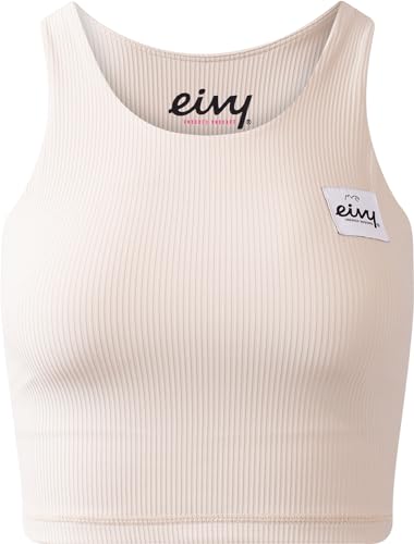 EIVY Damen Cover Up Rib Top Trägershirt/Cami Shirt, Faded Cloud, Small von Eivy