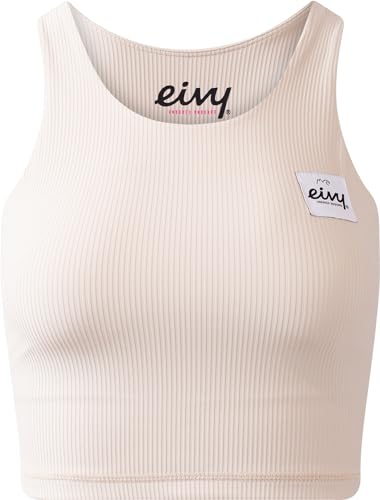 EIVY Damen Cover Up Rib Top Trägershirt/Cami Shirt, Faded Cloud, X-Small von Eivy