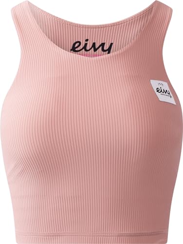 EIVY Damen Cover Up Rib Top Trägershirt/Cami Shirt, Faded Woodrose, X-Small von Eivy