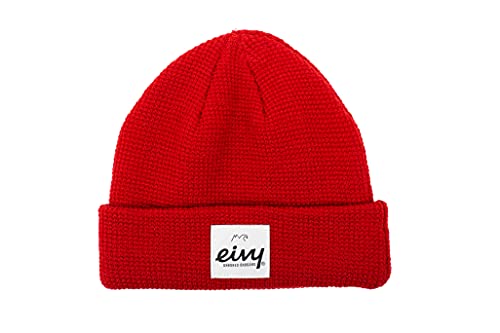 Eivy Damen Knit Wool Beanie-Mütze, Red, UNIC von Eivy