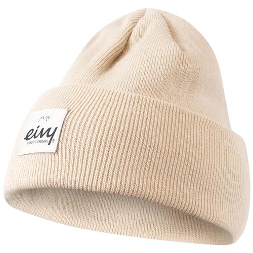 Eivy Damen Watcher Beanie-Mütze, Offwhite, UNIC von Eivy