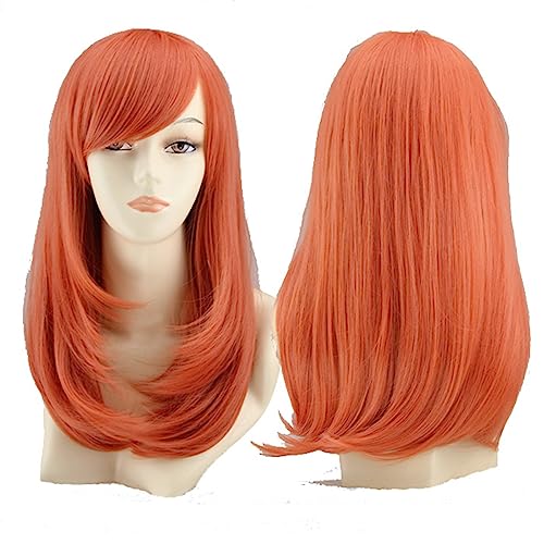 Damenperücke, lockiges Haar, bunt, Anime, Cosplay, Performance-Kopfbedeckung Modedekoration (Color : 6, Size : 1) von EkeNoz