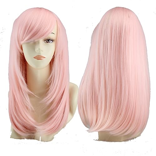 Damenperücke, lockiges Haar, bunt, Anime, Cosplay, Performance-Kopfbedeckung Modedekoration (Color : 8, Size : 1) von EkeNoz