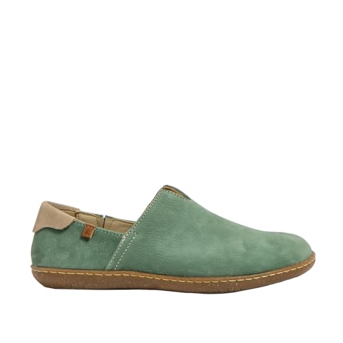 El Naturalista Damen Mokassins EL Viajero, Frauen Slip On,Wechselfußbett,schnürschuhe,straßenschuhe,Sneaker,Freizeitschuhe,Jade,36 EU / 3.5 UK von El Naturalista