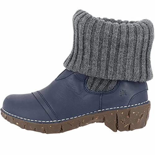 El Naturalista Damen Ankle Boots Yggdrasil, Frauen Stiefeletten,Wechselfußbett,Kurzstiefel,uebergangsschuhe,Ocean,38 EU / 5 UK von El Naturalista