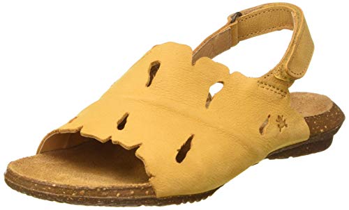 El Naturalista Damen N5068 Wakataua Peeptoe Sandalen Gelb Curry Curry 37 EU von El Naturalista