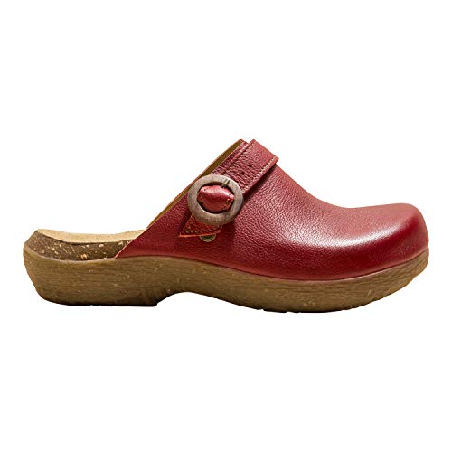 El Naturalista Damen Pantoletten WAKATIWAI, Frauen Clogs,weiblich,Ladies,Women's,Woman,Slipper,Slides,Hauschuhe,Gartenschuhe,Rot (Tibet),42 EU / 9 UK von El Naturalista