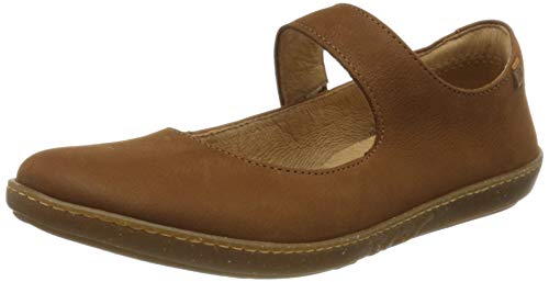 El Naturalista Damen Riemchenballerinas Coral, Frauen Ballerinas,lose Einlage,spangenballerinas,Mary-Jane,Lady,Ladies,Braun (Wood),39 EU / 6 UK von El Naturalista