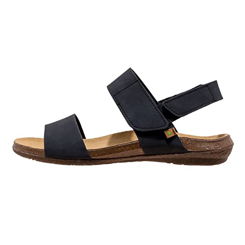 El Naturalista Damen Sandaletten Wakataua, Frauen Sandalen,Sommerschuhe,Freizeitschuhe,offene Schuhe,Strandschuhe,bequem,Black,38 EU / 5 UK von El Naturalista