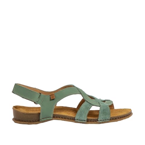 El Naturalista Damen Sling Ballerinas PANGLAO, Frauen Flats,Slingback,Leder,Ballerinen,Pumps,Halbschuhe,Sommerschuhe,Slipper,Jade,41 EU / 7.5 UK von El Naturalista