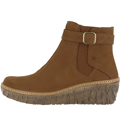 El Naturalista Damen Ankle Boots Myth Yggdrasil, Frauen Stiefeletten,Wechselfußbett,uebergangsstiefel,flach,Stiefel,Bootee,Wood,39 EU / 6 UK von El Naturalista