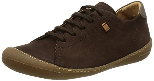 El Naturalista Unisex - Erwachsene Sneaker PAWIKAN, Damen,Herren Schnürschuhe,Wechselfußbett,Low-tie,schnürer,Halbschuhe,Brown,38 EU / 5 UK von El Naturalista