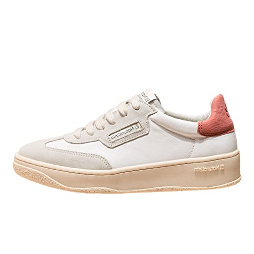 El Naturalista Unisex - Erwachsene Low-Top Sneaker GEO, Damen,Herren Halbschuhe,Wechselfußbett,Freizeitschuhe,White-LOTTO,40 EU / 6.5 UK von El Naturalista