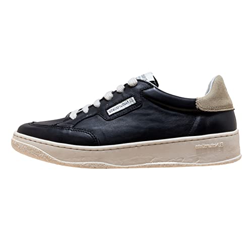 El Naturalista Unisex - Erwachsene Low-Top Sneaker GEO, Damen,Herren Halbschuhe,Wechselfußbett,straßenschuhe,Sportschuhe,Black,41 EU / 7 UK von El Naturalista