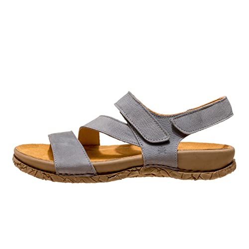 El Naturalista Unisex - Erwachsene Sandaletten TABERNAS, Damen,Herren Sandalen,Sommersandalen,bequem,flach,Sommerschuhe,Vaquero,37 EU / 4 UK von El Naturalista