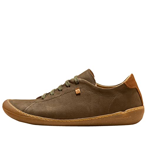 El Naturalista Unisex - Erwachsene Sneaker PAWIKAN, Damen,Herren Schnürschuhe,Wechselfußbett,lace-up Shoes,schnürer,Forest,40 EU / 6.5 UK von El Naturalista