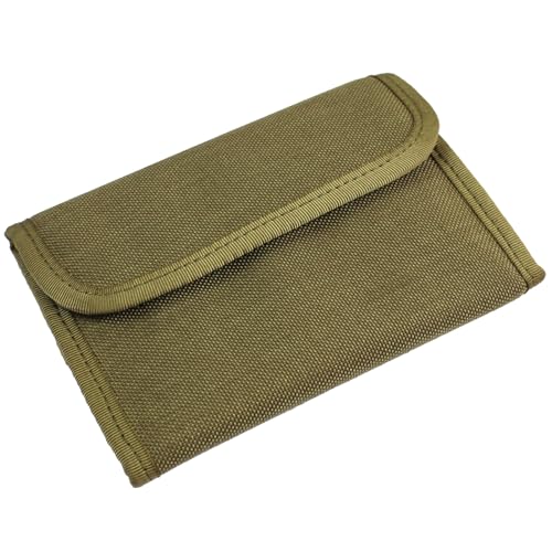 Eladcncmc Tragbare, taktisch dreifach gefaltete Geldbörse, Reise-Münzgeldbörse, Kartenhalter, Jagdtasche, leichte Handtasche Eladcncmc Tragbare, taktisch dreifach gefaltete Geldbörse, Reise-Münzgeldbörse, Kartenhalter, Jagdtasche, leichte Handtasche von Eladcncmc