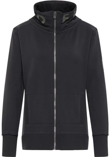 Elbsand Sweatjacke Alvis mit Stehkragen in Schwarz, Größe L Elbsand Sweatjacke Alvis mit Stehkragen in Schwarz, Größe L von Elbsand
