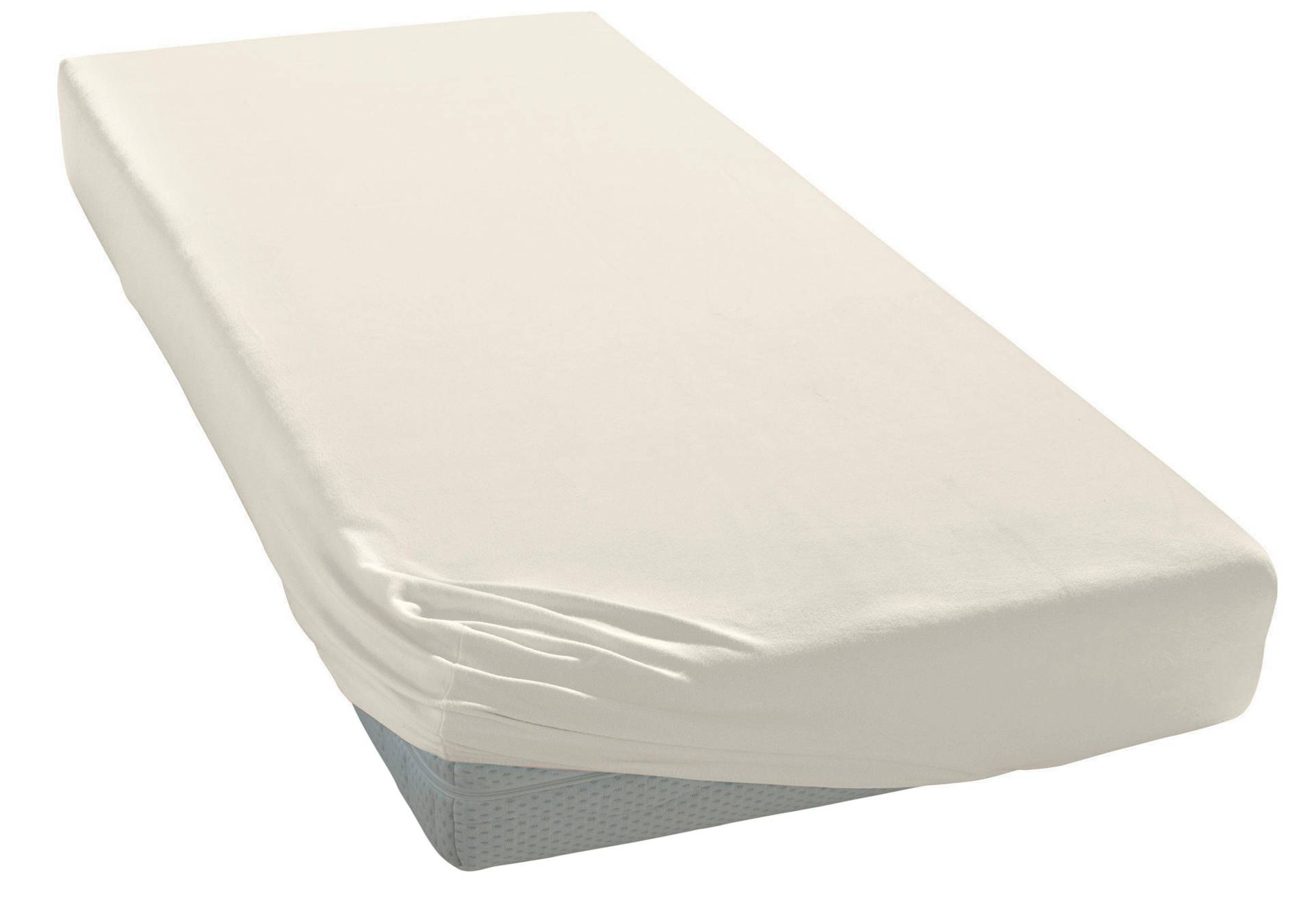 Elegante Spannbettlaken "Uni Zwirn-Jersey", aus hochwertigem Garn Elegante Spannbettlaken "Uni Zwirn-Jersey", aus hochwertigem Garn von Elegante