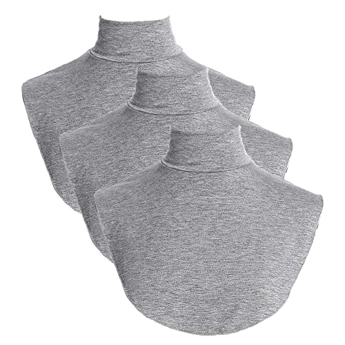 Elegtiskas Modal Fake Turtleneck Detachable Dickey Collar Turtleneck Top Half Shirt Blouse Fake Collar von Elegtiskas