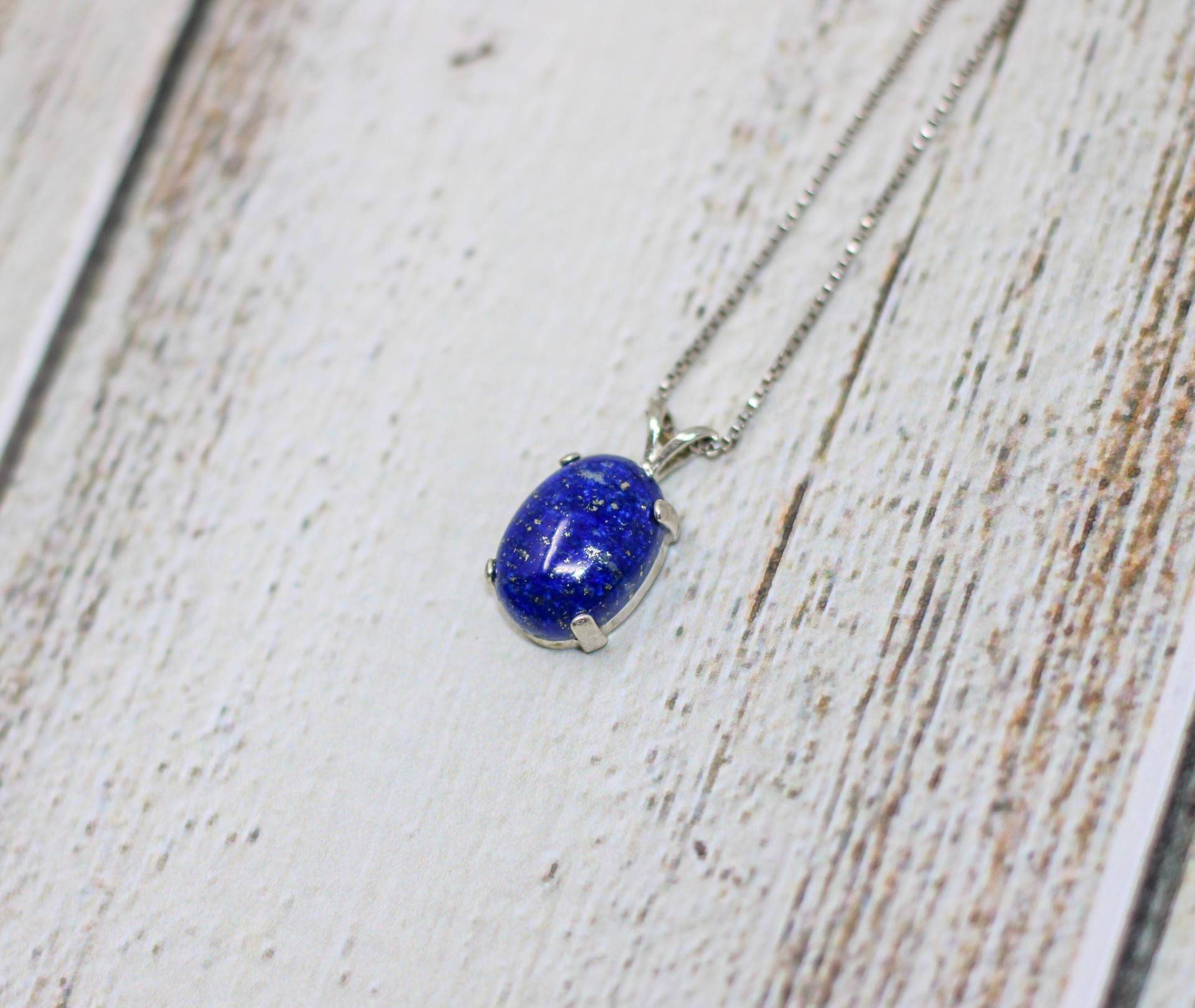 Lapislazuli Halskette | Dezember Geburtsstein Geschenk Für Frauen Natürliche Blaue Lapis Anhänger Kristall Edelstein Weihnachtsgeschenk von ElementZen