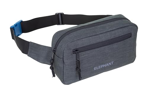 Hüfttasche Bauchtasche Gürteltasche Outdoor Damen Herren Hip Bag Fanny Pack Large Urban Pouch Sport Crossbag Elephant Travel Waist Bag (Antharzit-Gun Oliv 13027) von Elephant