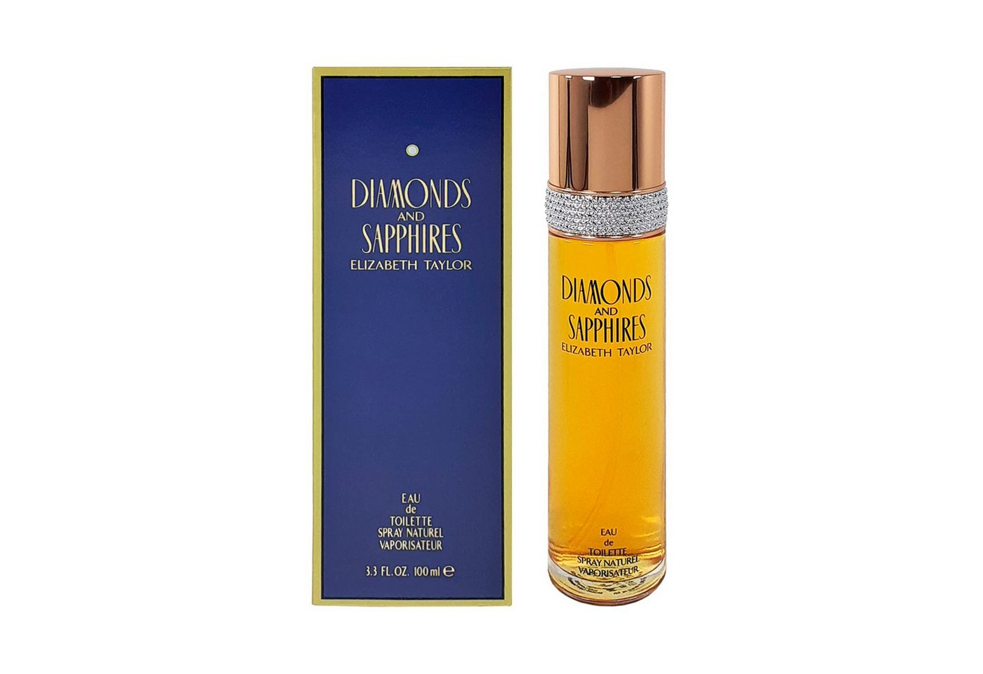 Elizabeth Taylor Eau de Toilette Diamonds and Sapphires Spray Naturel Frauenduft 100ml von Elizabeth Taylor